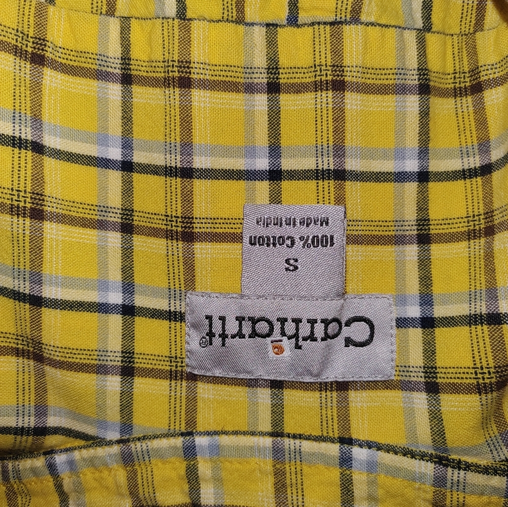 Carhartt Men's Lightweight Short Sleeve Plaid - Picture 6 of 11